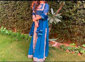Elegant Teal Kurta Set
