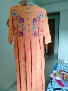 kurti long anarkali type full gown typ