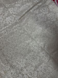 ELEGANT WHITE NET FABRIC