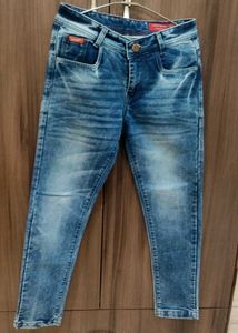 Stylish Blue Denim Jeans