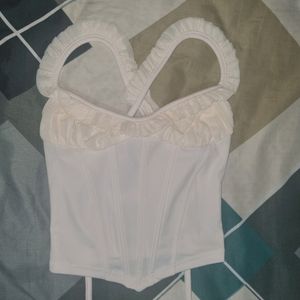 Newme Sweetheart Neckline Top