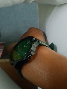 Analogue Green Watch