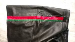 Trendy Leather Mini Skirt