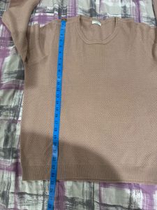 Dusty Rose Textured Sweater