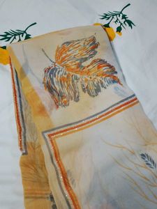Floral Print  soft Punam saree