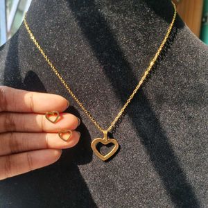 Minimalistic Antitarnish Necklace Sets