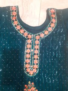 Elegant Green Kurta