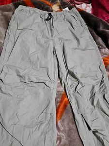 Olive Green Parachute Pant