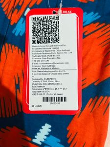 Babyhug Apple Print Romper