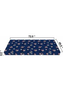 Sleep spa orthopedic 3 fold premium foam mattress