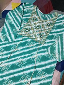 Kurti Combo with 1 free Pant S, M, L size can use