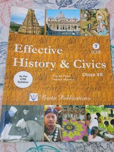 Effective History Civics Book Class 7