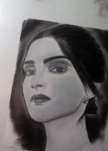 Pencil Portrait Drawing