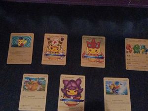 Rare Pokemon Golden Cards