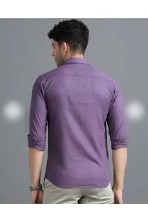 Solid Slim fit Shirt for mens