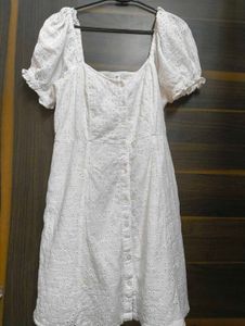 White Eyelet Dress