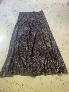 Floral Print Maxi Skirt
