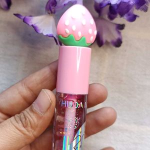 Strawberry Lip Gloss-1(Huda Beauty)