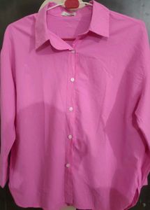 Stylish Pink Cotton Shirt 🌷