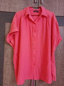 *NEW* Lane Bryant Stylish Coral Shirt