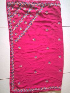 Women Festive Saree and Blouse Combo