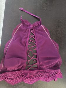 Purple Lace Bralette
