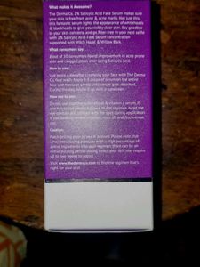 2% Salicylic Face Serum For Active Acne