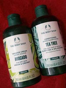 The Body Shop Duo: Avocado &amp; Tea Tree