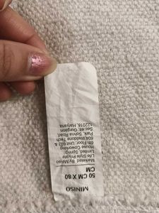 Miniso Whimsical Fish Print cotton mix Rug