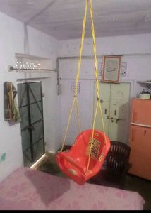 Kids Plastic Swing Seat - Red jhuka fun activity