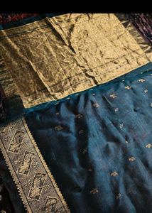 Pure silk double tone kanjeevaram