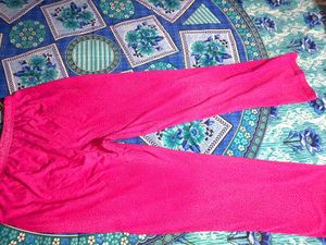 Pink Printed Leggings