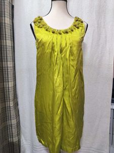 Green Sleeveless Dress