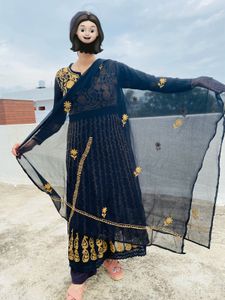 Black Anrakali Dress
