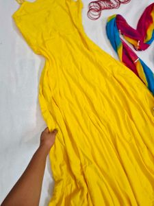 Yellow Kurti Set🪷
