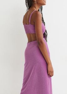 Sparkly Cutout Midi Dress