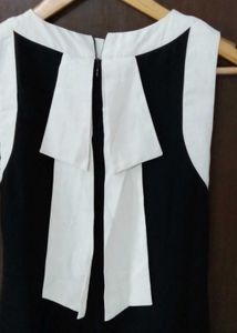 Black &amp; White Mini Dress