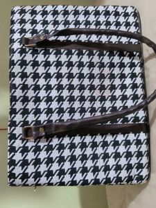 Houndstooth Handbag Tote bag