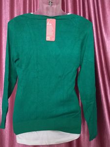 Leaf 🍀 Green 💚 Branded Cardigan With Tag ✨