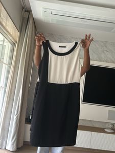 Van Huesen Beautiful White & Black Dress