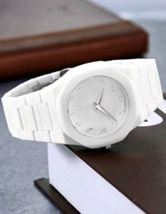 Stylish White Wristwatch