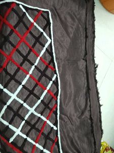 A Pure Handwork Silk Coffee Brown Bedsheet