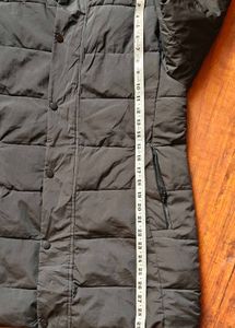 Black Puffer Jacket with Hood