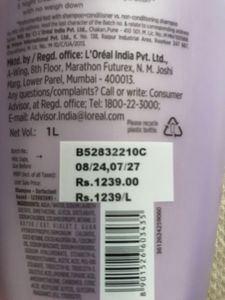 Loreal Paris Hyaluron anti Frizz Shampoo|1L