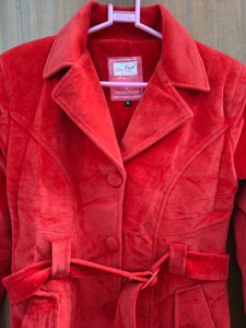 Red Velvet Coat