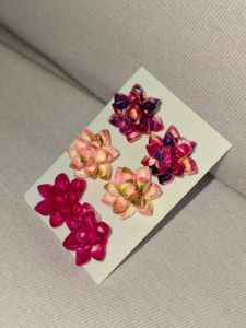 Succulent Stud Earring Set