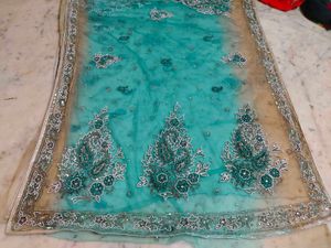 Net 2 Colour Saree With Paticot 🔥