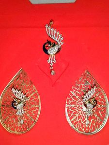 Peacock Jewellery Set 🦚
