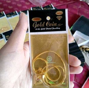 GOLD PLATED NECKLACE - 2 PCS ✅✅✅✅