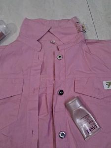 Pink Casual Shirt